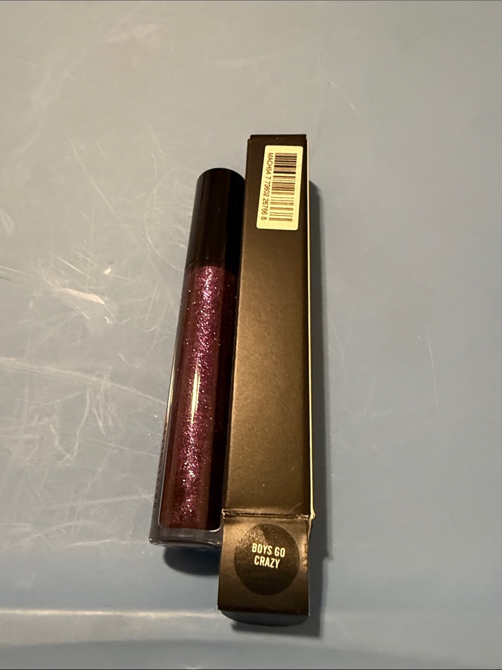 MAC Cosmetics Lip Gloss - Deep Shimmery Plum (Boys Go Crazy)